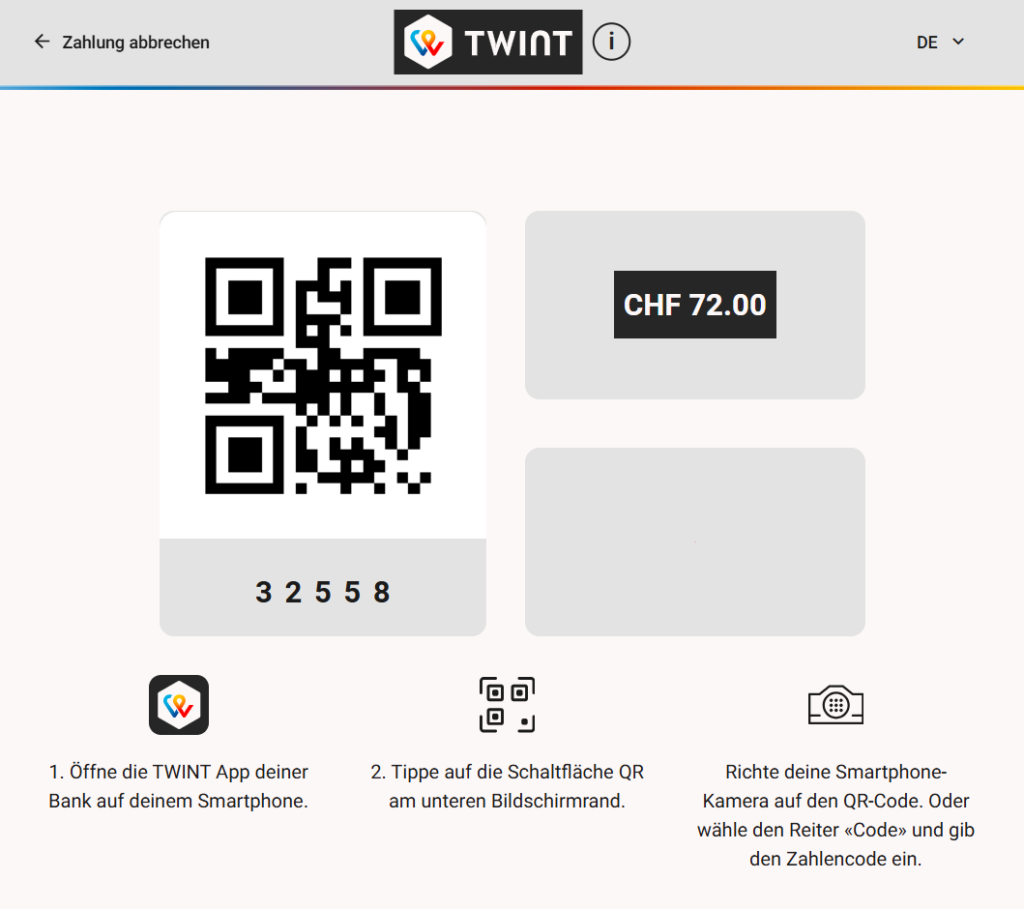 Twint woocommerce plugin